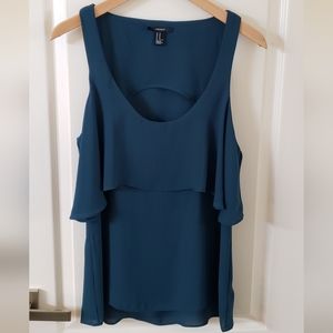 EUC Forever 21 sleeveless blouse, size M
